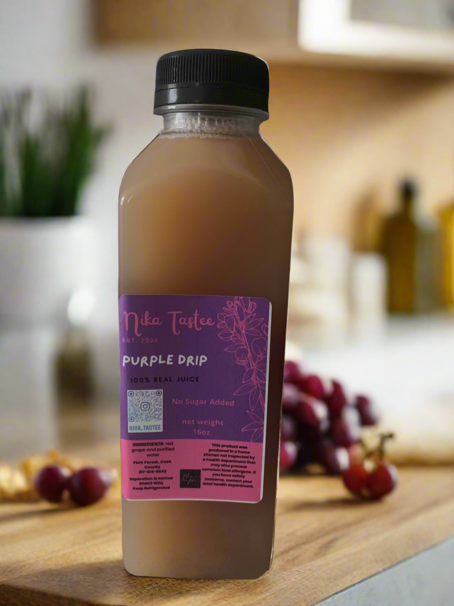 Jugo de uva roja de 12 oz